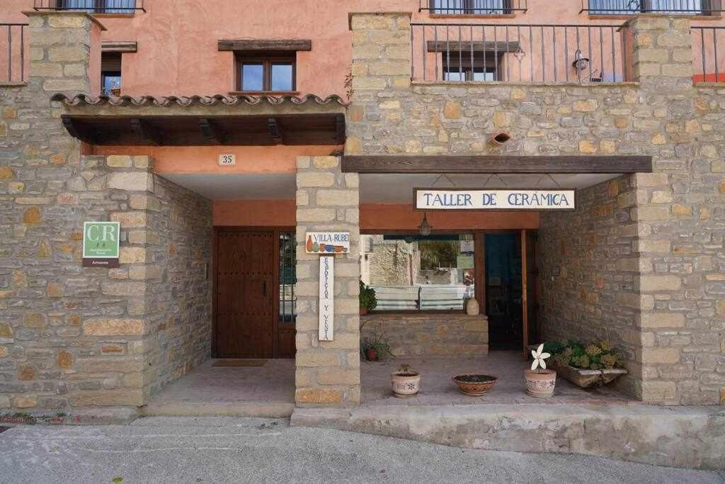 Apartamento Creativo Villa Rubei Villarroya de los Pinares Buitenkant foto